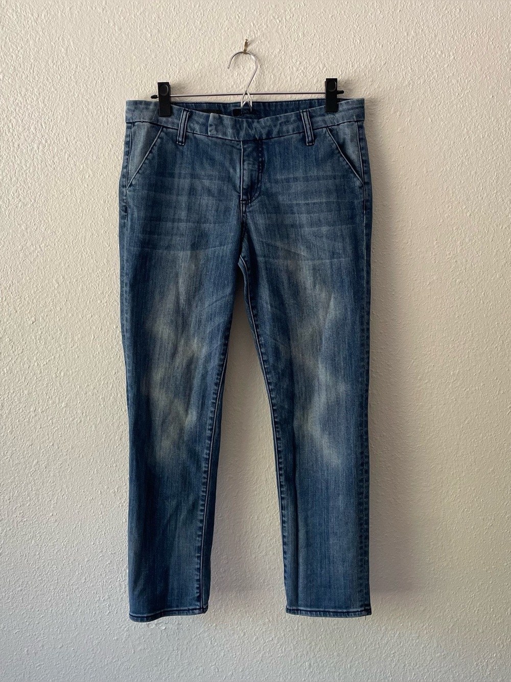 Kut From The Kloth Adele Slouchy Boyfriend Jeans Women 8 Crop 27” Inseam